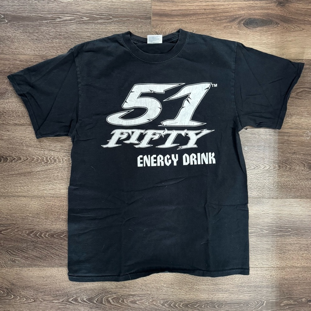 51 Fifty Energy Drink Black T-Shirt